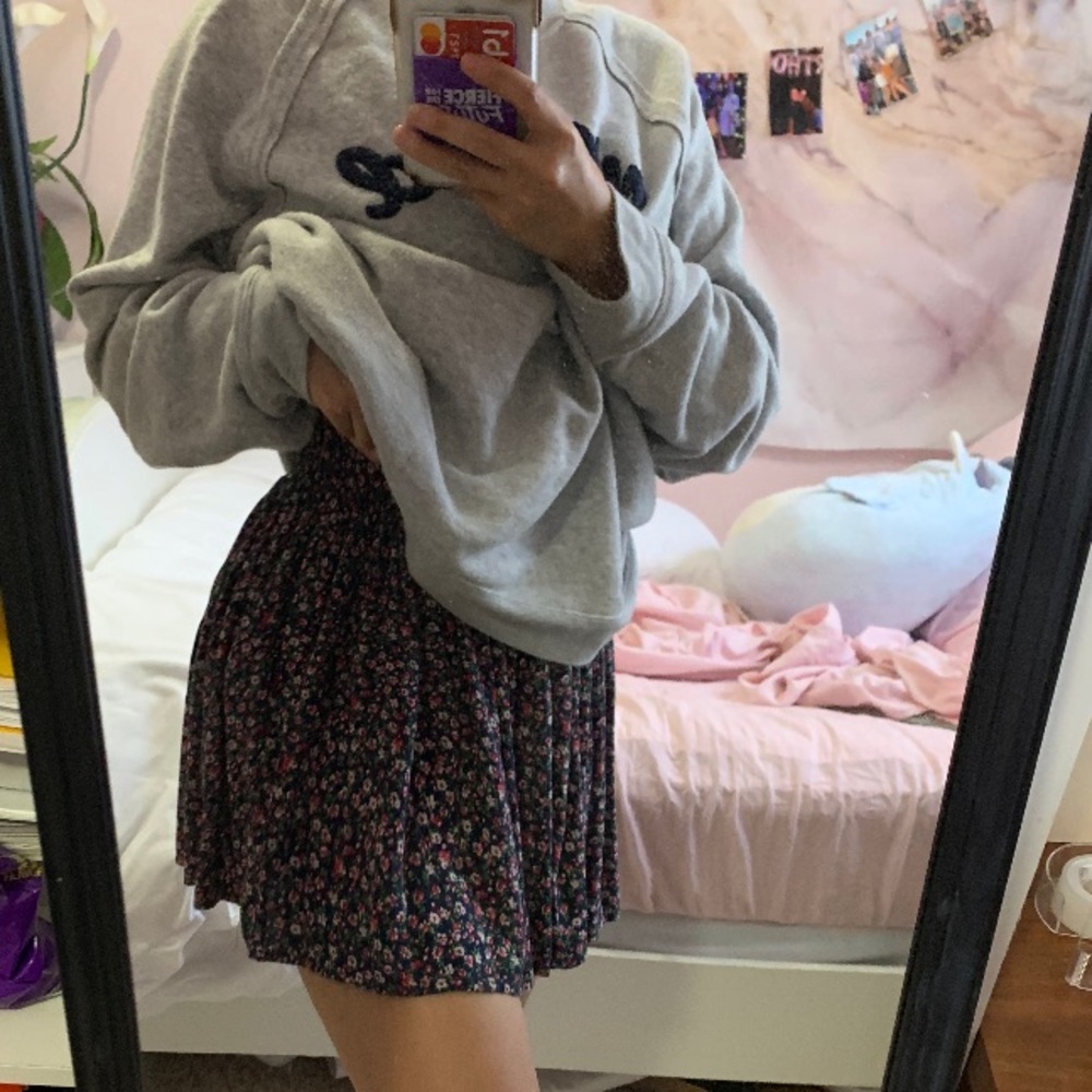 Floral Skater Skirt
